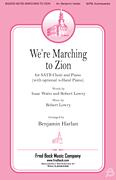 We're Marching to Zion SATB choral sheet music cover
